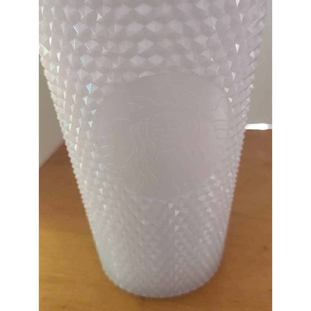 2021 Starbucks Holiday Winter Iced Lilac 16 oz Cold‎ Cup Tumbler Studded